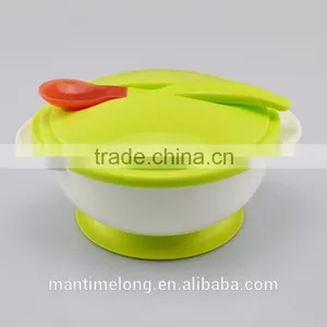 Baby Suction Bowl With Temperature Sensing Spoon thumbnail-1