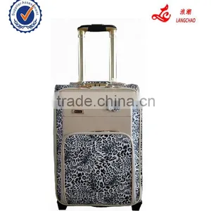 Aluminium Trolley Luggage Middle East Market Leopard Material Aluminium Trolley Luggage Baoding Factory High Quality thumbnail-2