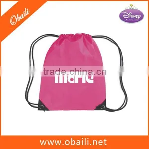2014 New Fashion Promotional Foldaway Drawstring Backpack Beach Bag / Shoe Bags thumbnail-1