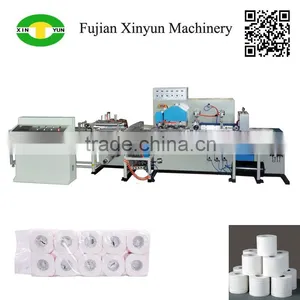 Full Automatic Multi Rolls Toilet Paper Wrapping Machine Supplier's Choice thumbnail-1