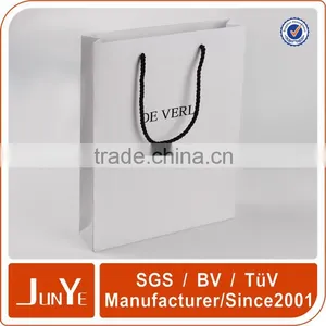 Eco-friendly Luxury Jewelry White Kraft Paper Bags thumbnail-1