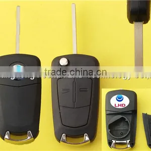 Best Selling Opel Vectra 2 Buttons HU100 Blade Flip Key Blank Replacement Blank Key thumbnail-1