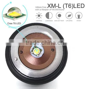 5000LM XM-L T6 LED Tactical Zoomable Flashlight Torch Light Lamp 26650 Charger Quality Choice thumbnail-3