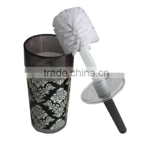 Plastic Toilet Brush With Holder thumbnail-2
