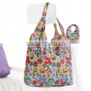New Design Nylon Foldable Travel Bag Polyester Foldable Shopping Bag thumbnail-5