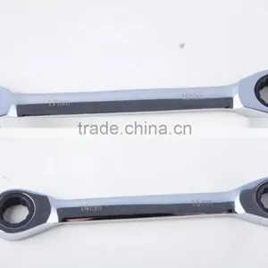 Double Head Ratchet Offset Ring Wrench Set thumbnail-2
