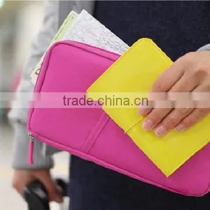 NEW Travel Passport Credit ID Card Document Bag Cash Wallet Purse Holder Case thumbnail-2