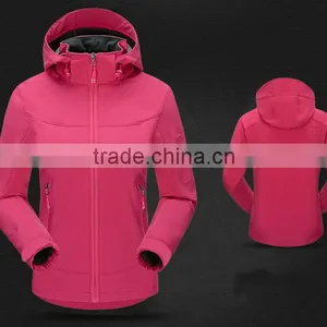 Custom Women Waterproof Softshell Jacket thumbnail-3
