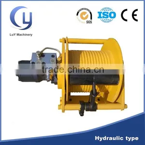 Factory Price YS 0.8t Horizontal Vertical Pull Hydraulic Portable Winch Winch thumbnail-2