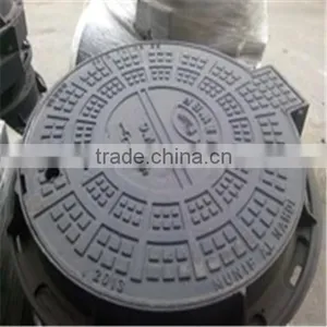 Ductile Iron Sand Casting Manhole Cover thumbnail-6