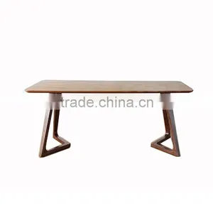 Modern Rectangle Solid Wood Dining Table thumbnail-1