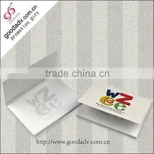 2015 Mid-customized Fashion Gifts Home Decor Cheap Logo Printed Notepad Sticky thumbnail-6