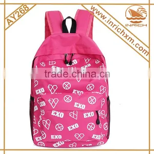 Low MOQ Korean Style Fashion School Backpack Wholesale Quality Choice thumbnail-3
