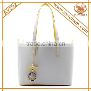 2016 New Model Wholesale Cheap Designer Fashion PU Leather Lady Handbags thumbnail-3