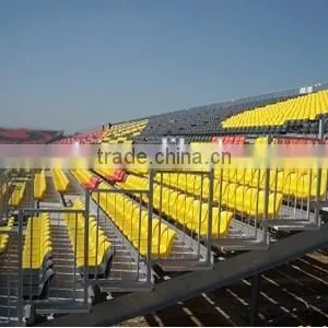 Permanent Metal Bleacher thumbnail-1