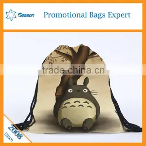 Kids Cartoon Picture of School Bag Eco Shopping Bag Printed Shopping Bags Supplier's Choice thumbnail-5