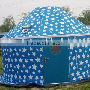High Quality Steel Frame Yurt Tent thumbnail-1
