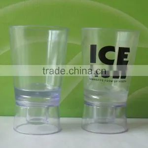BPA Free 1.5OZ Plastic Shot Glass With Bottom thumbnail-3