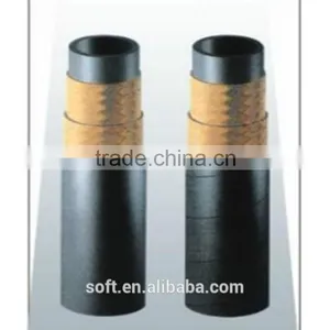 High Intensity Two Steel Wire Braid Soft Hydraulic Rubber Hose thumbnail-5