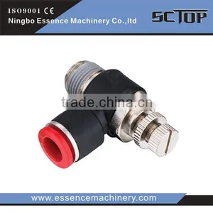Pneumatic Plastic Control Valve Speed Controller(flow Speed Regulators) SC Series thumbnail-3