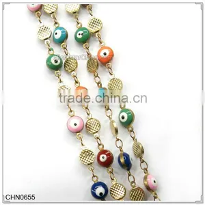 Black And White Brass Swing Decorative Chain thumbnail-3