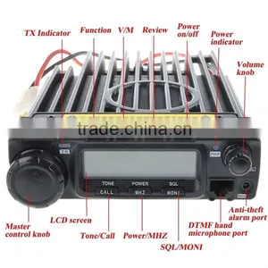 Original New Pofung BF-9500 UHF 400-470MHz Mobile Radio Mobile Car Walkie Talkies 50W/25W/10W thumbnail-3