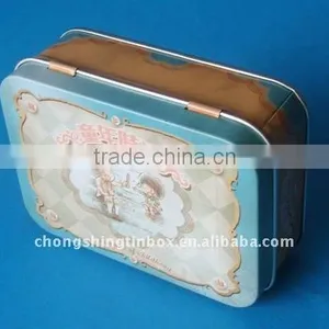 Fashion Rectangular Gift Tin Box thumbnail-3