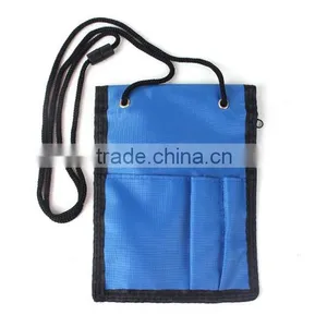 Travel Polyester Neck Pouch Passport Holder thumbnail-3