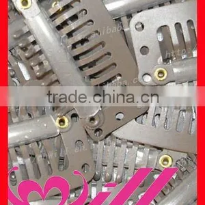 Snap Comb Clips Hair Extension Metal Clips Clip in Hair Extension Clips thumbnail-4