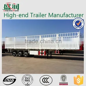 Warehouse Gate Transport Semi Trailer Truck Trailer Shengshun Auto Side Wall Semi Trailer thumbnail-4