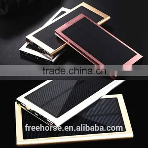 OEM Factory China Solar Charger Mobile Solar Charger for All Mobile Phone 10000/7000mah With Dual USB thumbnail-2