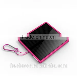OEM Factory China Mobile Solar Charger External Battery for All Mobile Phone 15000mah With Keychain thumbnail-5