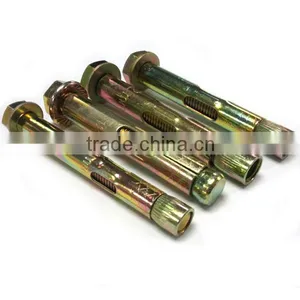 Sleeve Anchor With Hook Bolt,Zinc Plated / Hot Dipped / Mechanical Galvanising thumbnail-3
