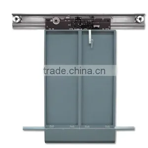 2 Panels Center Opening Landing Door Device thumbnail-1