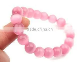 Christmas Celebraty Bling Bling Cat's Eye Crystal Bracelets thumbnail-1