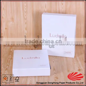 White Paper Barrel for Candy Chocolate thumbnail-1