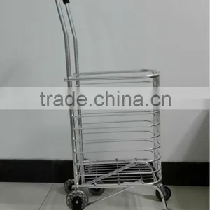 Foldable Wire Mech Shopping Cart RH-FC04 For Aluminum Foldable Stair Climb Shopping Trolley thumbnail-3