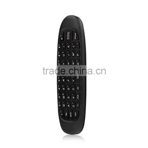 Original 2.4GHz T10 Air Mouse Rechargeable Wireless Air Fly Mouse With Keyboard thumbnail-3