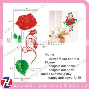 Flower Shape Wallpaper Sticker for Home Decoration thumbnail-2