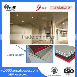 Decorative Material Curtain Wall Fireproof Acp Cladding Price thumbnail-1