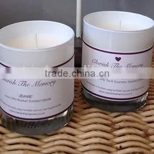 Luxury Wild Blueberry Nature Scented Soy Wax Candle in Glass Jar thumbnail-1
