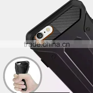 Shock Proof Custom Carbon Fiber Pattern Silicon Mobile Phone Case Cover for IPhone 6 / 6s thumbnail-2