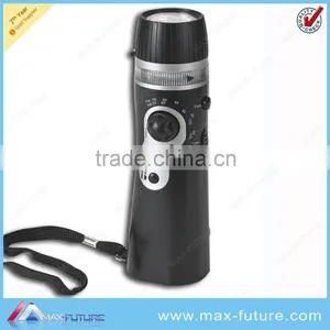 Torch Light,Dynamo Crank Radio With Speaker thumbnail-1