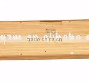 Bamboo & Wood Mechanical Gaming Computer Keyboard thumbnail-3