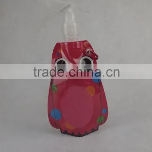 Cartoon Shape Water Bottle/ Plastic Foldable Water Bottle/BPA Free Water Bottle thumbnail-3