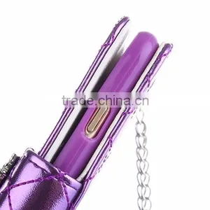 Luxury Charm Leather Handbag Wallet Purse Cover Case for Iphone6s thumbnail-5