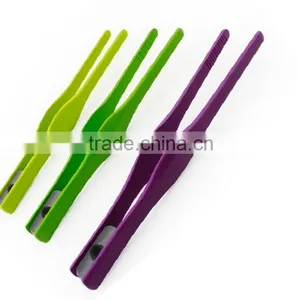 Silicone Gripper Tongs Silicone and Stainless Steel Tongs thumbnail-1