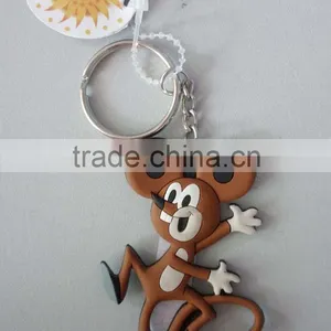Souvenir Custom 3d Cartoons Charms Soft Pvc Keychans thumbnail-1