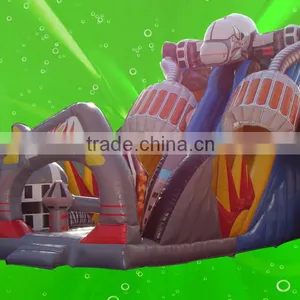2016 New Design China Robot Giant Inflatable Slide thumbnail-3