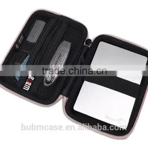 High Quality BUBM Champagne Gold Hard Disk Mini Travel Storage Bag thumbnail-4